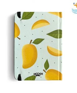 Mooch Design Studio Mango Print A6 Notebook With Elastic All Of It