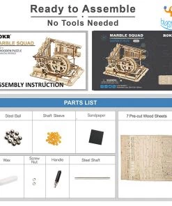 Dream Beans All Of It 3D Wooden Puzzle - Marble Squad