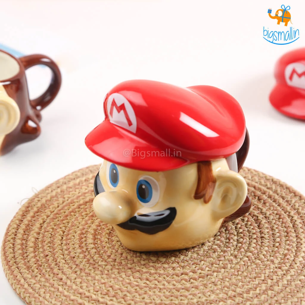 Bigsmall_hmk Mario 3D Coffee Mug Sale