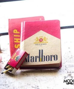 Mooch Design Studio All Of It Marlboro A6 Notebook With Elastic
