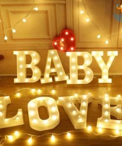 PunitSB Marquee Alphabets LED Light All Of It