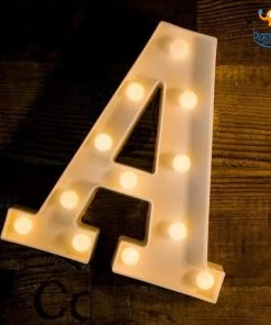 PunitSB Marquee Alphabets LED Light All Of It