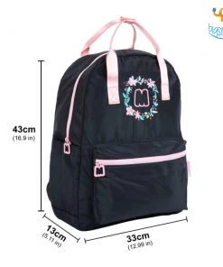Linc Pen Floral Black Casual Backpack