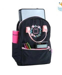 Linc Pen Floral Black Casual Backpack