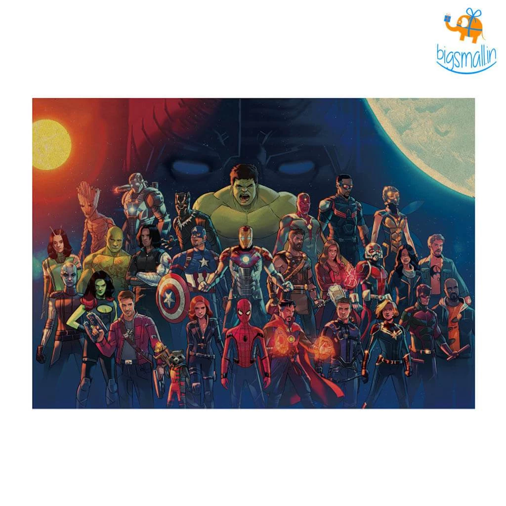 AmyLi All Of It Avengers Universe Kraft Poster