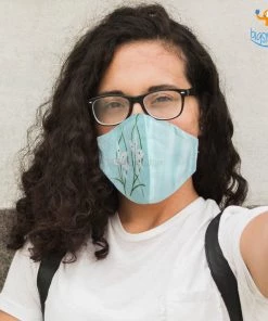 ATUT All Of It Hand-Painted Floral Cotton Mask