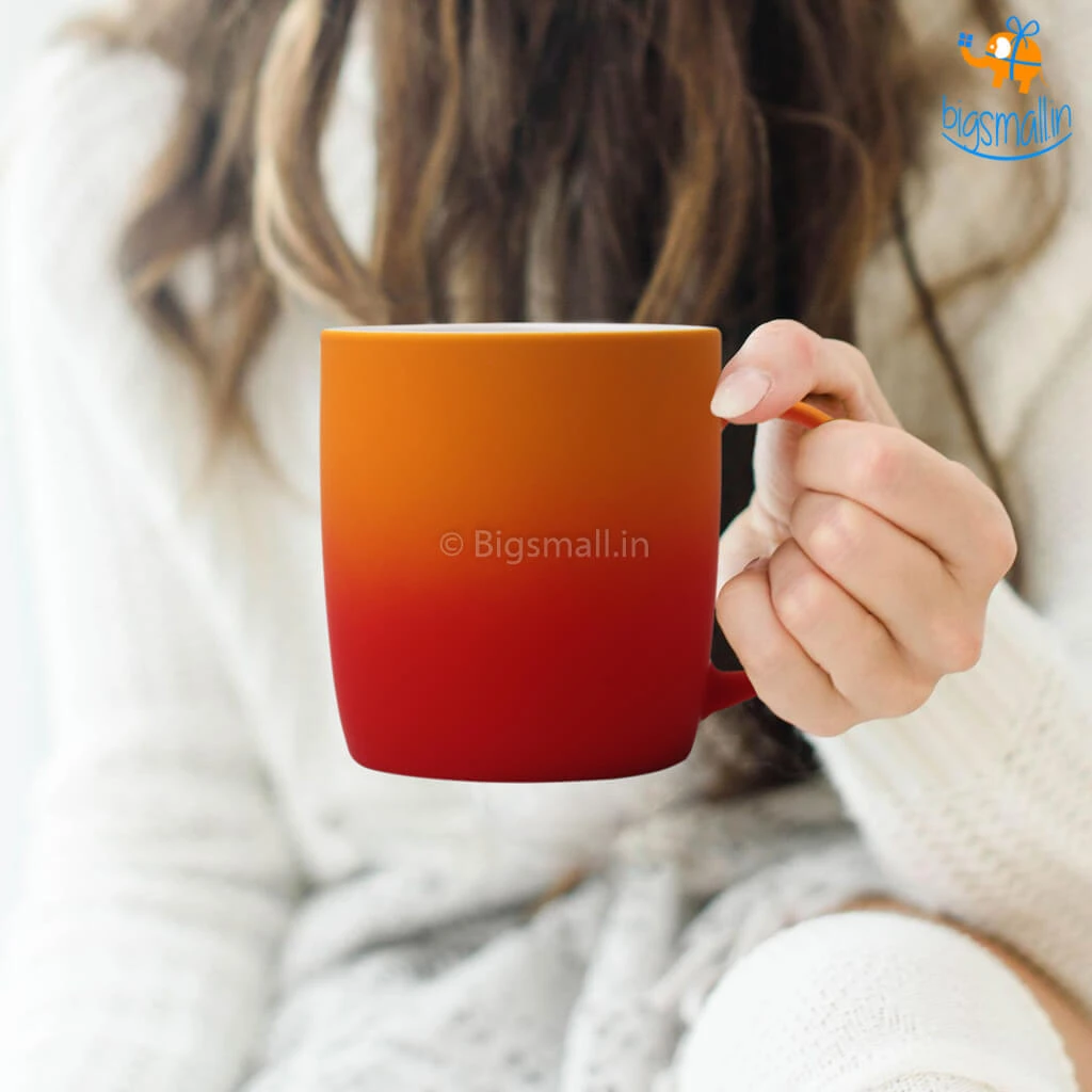 Artnery Matte Finish Ombre Colored Mug