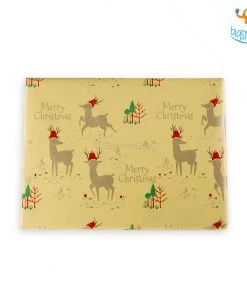 Ascetic Christmas Gift Wrapping Paper Roll