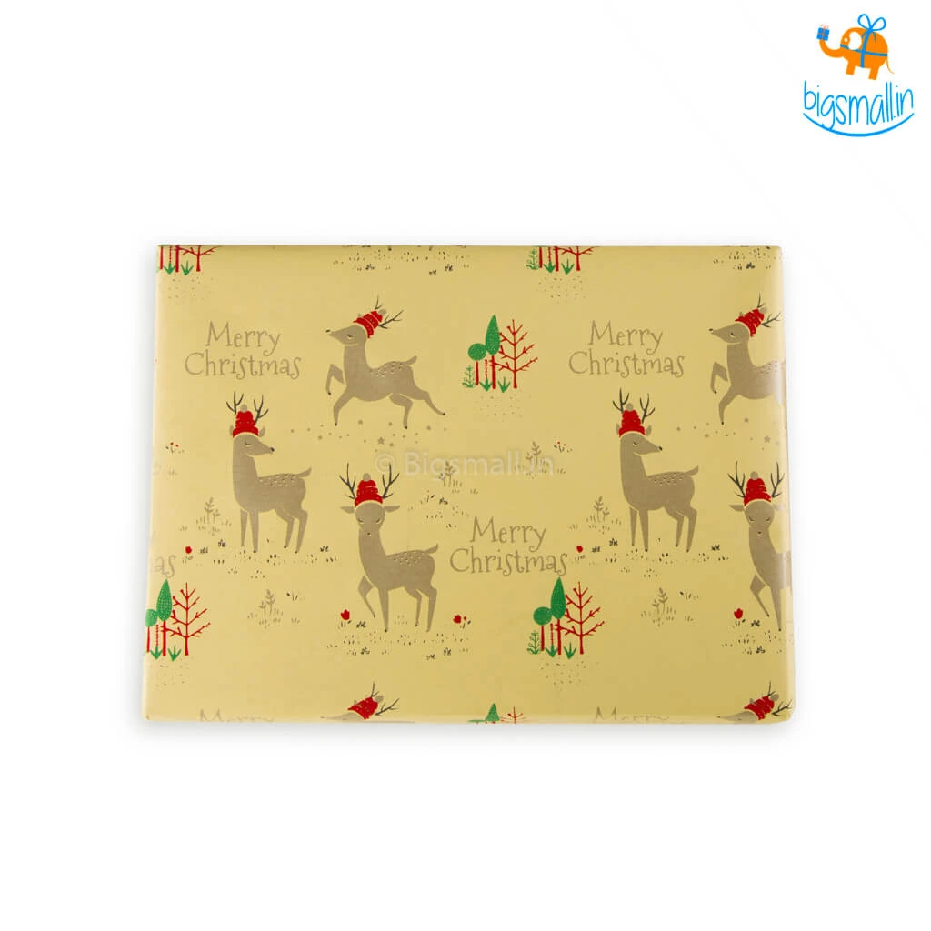 Ascetic Christmas Gift Wrapping Paper Roll