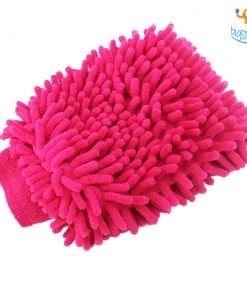 Akshay Mumbai Importer Microfiber Wash Mitt Gloves - Set Of 2