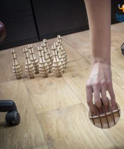 SA Enterprises Mechanical Puzzle Mini Bowling Set All Of It