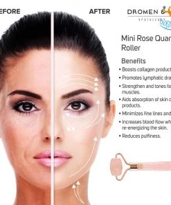 Dromenco All Of It Mini Rose Quartz Roller