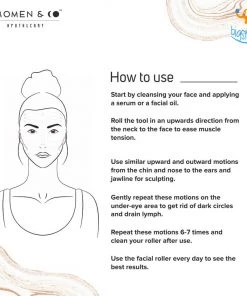 Dromenco All Of It Mini Rose Quartz Roller