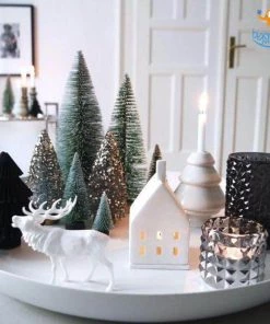 Coral Tree Resin Desk Christmas Tree