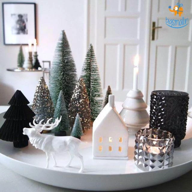 Coral Tree Resin Desk Christmas Tree