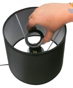 AmyLi Father's Day Minimal Bedside Lamp With Shade