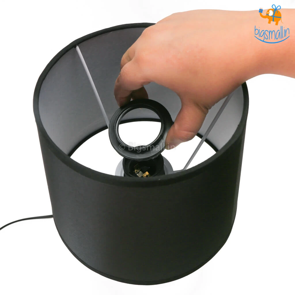 AmyLi Father's Day Minimal Bedside Lamp With Shade