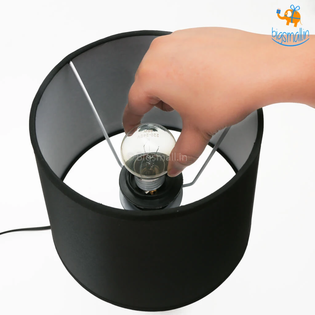 AmyLi Father's Day Minimal Bedside Lamp With Shade