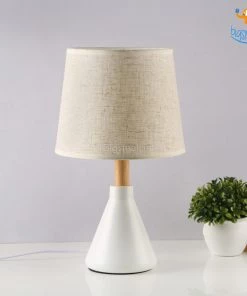 AmyLi Father's Day Minimal Bedside Lamp With Shade