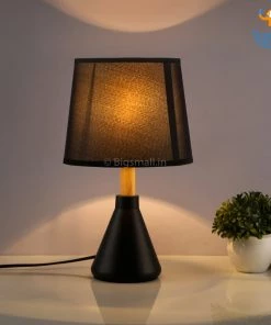 AmyLi Father's Day Minimal Bedside Lamp With Shade