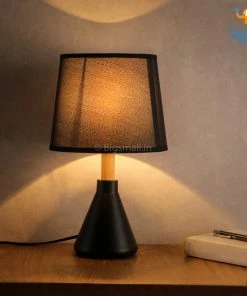 AmyLi Father's Day Minimal Bedside Lamp With Shade