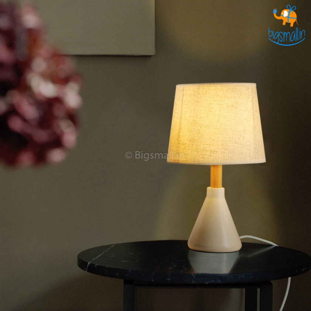 AmyLi Father's Day Minimal Bedside Lamp With Shade