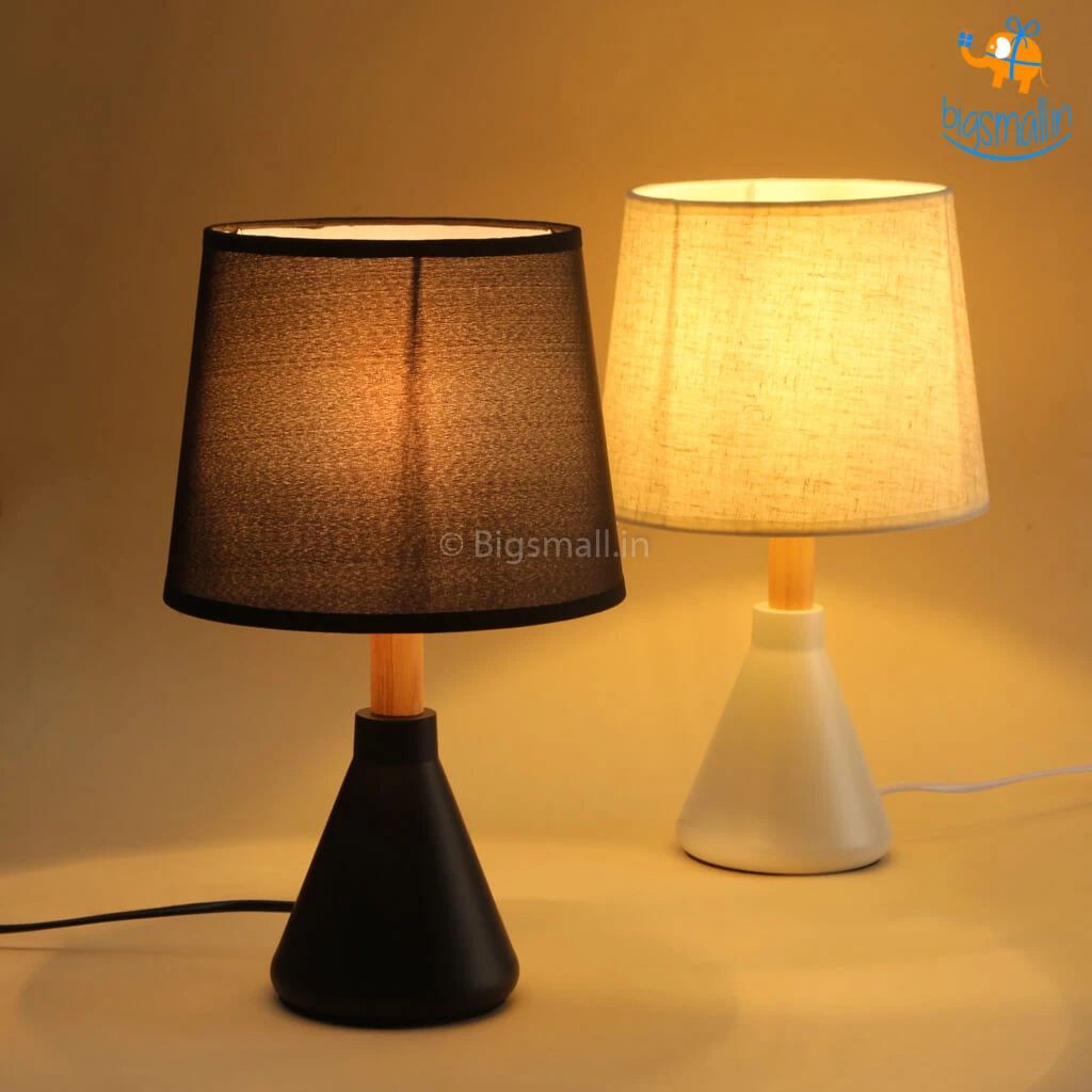 AmyLi Father's Day Minimal Bedside Lamp With Shade