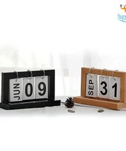 Bigsmall_hmk Minimalistic Wooden Table Calendar Corporate
