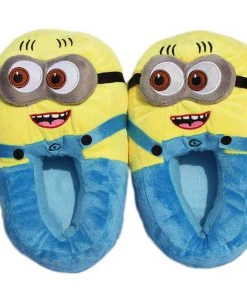 Big Daddy All Of It Minion Plush Slippers