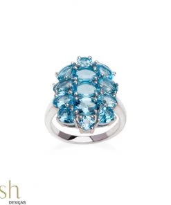 Ash Designs Mirissa Blue Topaz Gemstone Ring All Of It