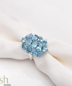 Ash Designs Mirissa Blue Topaz Gemstone Ring All Of It