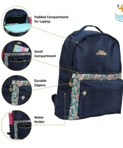 Linc Pen Duo Sequins Navy Backpack