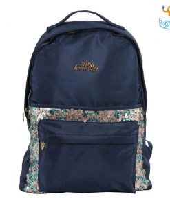 Linc Pen Duo Sequins Navy Backpack