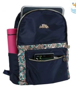 Linc Pen Duo Sequins Navy Backpack