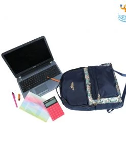 Linc Pen Duo Sequins Navy Backpack
