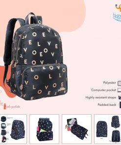 Linc Pen Love Met Navy Backpack All Of It