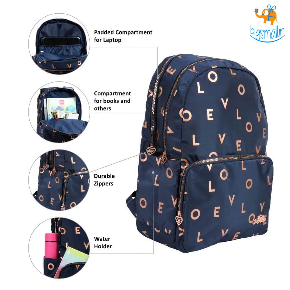 Linc Pen Love Met Navy Backpack All Of It