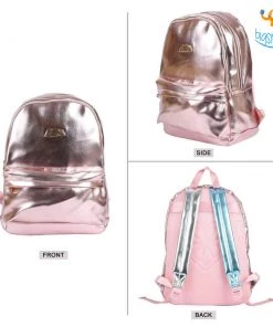 Linc Pen Metallic Pink Casual Backpack