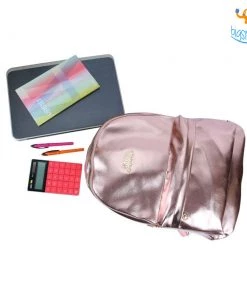 Linc Pen Metallic Pink Casual Backpack