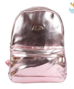 Linc Pen Metallic Pink Casual Backpack