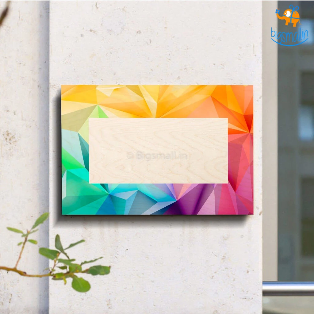 Chitra Chaya Personalized Modern Name Plate | COD Not Available