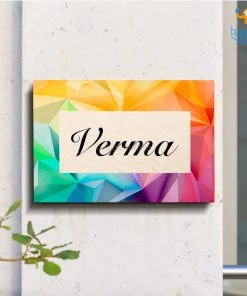 Chitra Chaya Personalized Modern Name Plate | COD Not Available