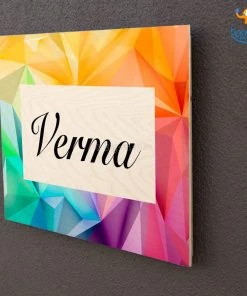 Chitra Chaya Personalized Modern Name Plate | COD Not Available