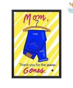 Krita & Penna Genes Print Poster With Frame All Of It