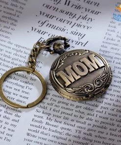 Bigsmall_hmk Vintage Mom Pocket Watch Keychain All Of It