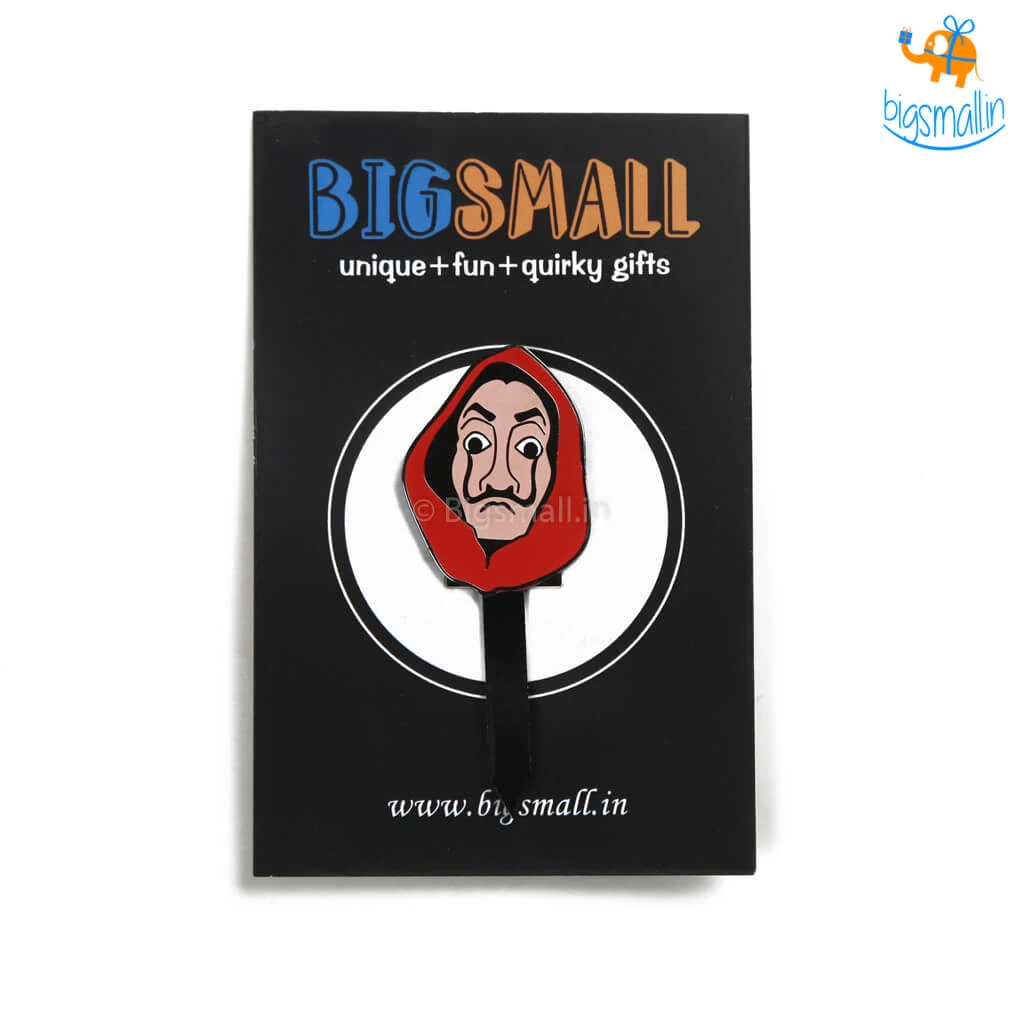Bigsmall_piu Money Heist Metallic Bookmark Corporate