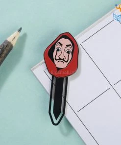 Bigsmall_piu Money Heist Metallic Bookmark Corporate