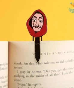 Bigsmall_piu Money Heist Metallic Bookmark Corporate