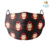 SoxyToes Money Heist Printed Cotton Mask With Filter