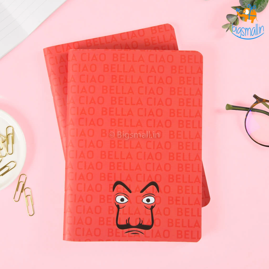Bigsmall_piu Bella Ciao Ruled Notebook All Of It